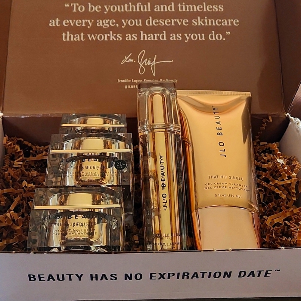 NIB Full Size Jlo Skincare Line